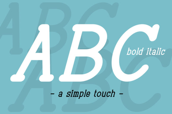 ABC Bold Italic