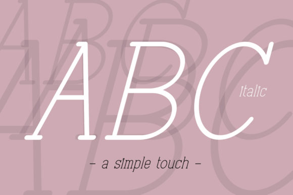 ABC Italic: A Serif Font That Elevates Brand Identity