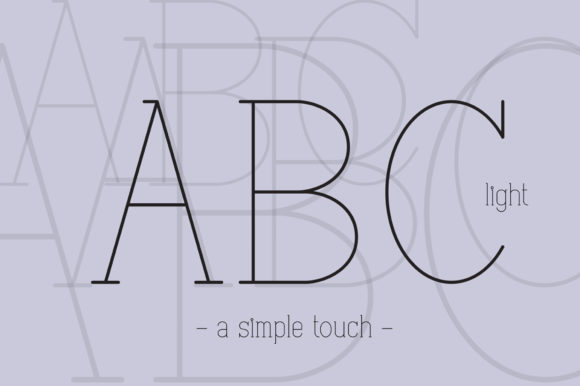 ABC Light: A Font That Elevates Your Brand