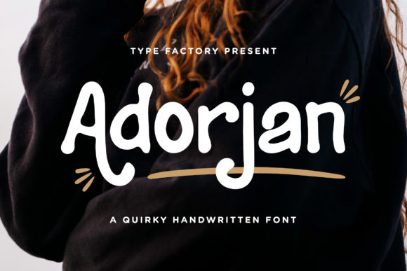 Adorjan: A Delightful Script Font for Handmade Creators