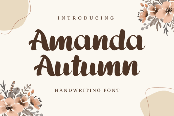 Amanda Autumn: A Playful Handwritten Typeface for Creative Projects