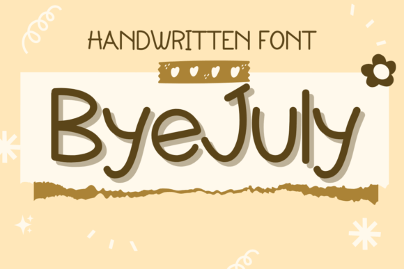 Byejuly Font: A Summer Script That Elevates Your Brand