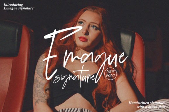 Emague: A Script Font That Elevates Digital Branding