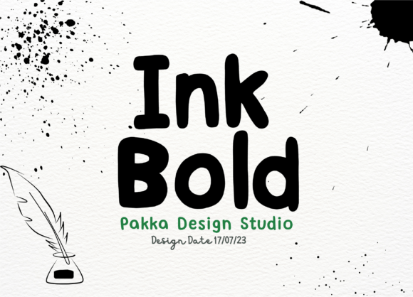 Font Choice That Speaks Volumes: Ink Bold for Editorial Design