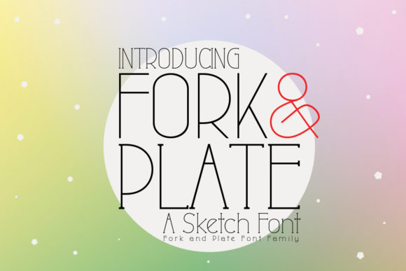 Fork and Plate: A Serif Font That Elevates Branding