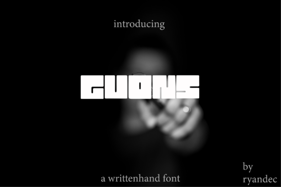 Guons: The Font That Turns Campaigns Into Statements