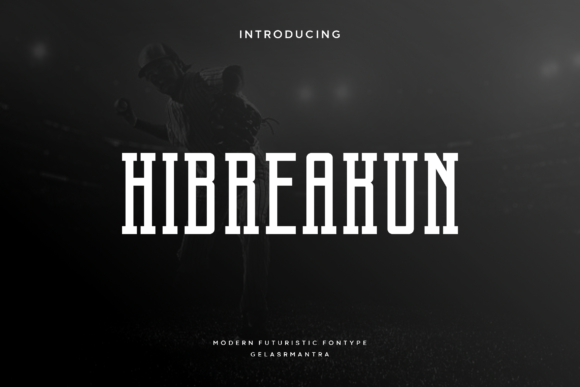 Hibreakun: A Serif Font for Bold Digital Branding