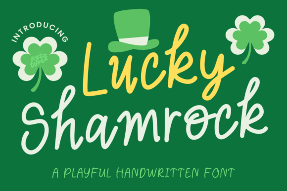 Lucky Shamrock: A Playful Font for Creative Branding