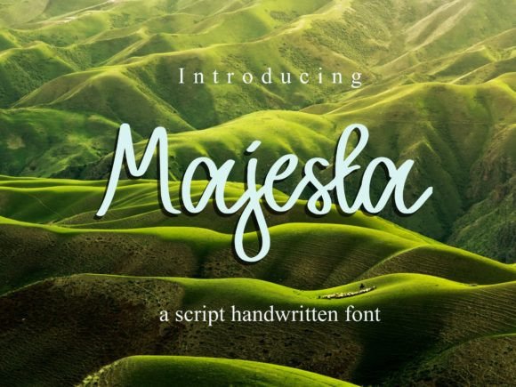 Majesta: A Script Font for Modern Web Design