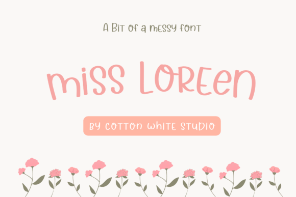 Miss Loreen: A Delicate Handwritten Font for Branding Projects