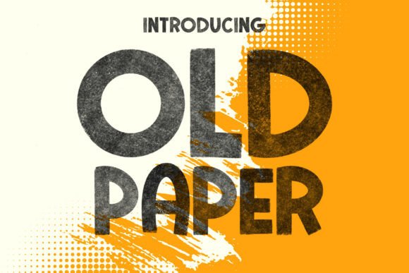 Old Paper: A Handwritten Font for Creative Crafters