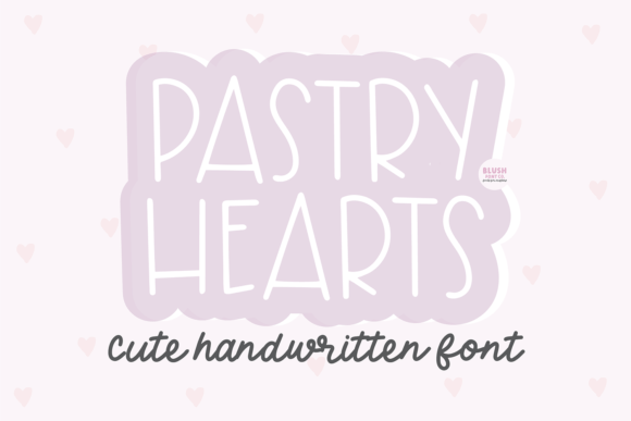 Pastry Hearts: A Script Font for Creative Campaigns