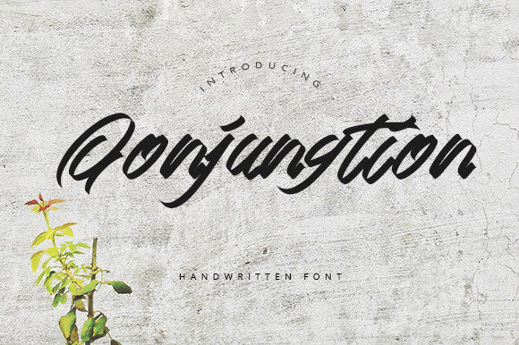 Qonjungtion: A Script Font for Editorial Design and Branding
