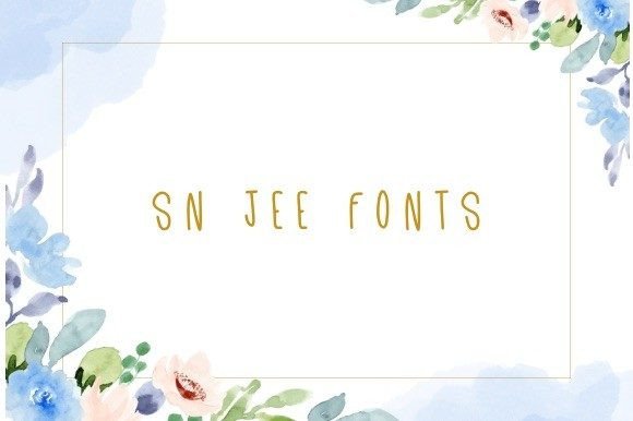 Sn Jee: A Handwritten Font That Breathes Life Into Your Creations