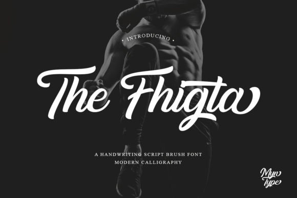 The Fhigta: A Stylish Script Font for Craft Creations