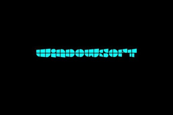 Windowsoft: A Font That Adds Tech Flair to Branding