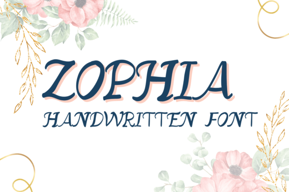 Zophia: The Handwritten Font That Elevates Your Brand